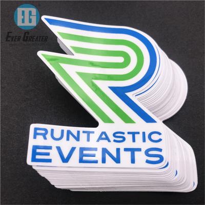 China Decorative Sticker Custom Printed Clear Transparent Self Adhesive Label Stickers for sale