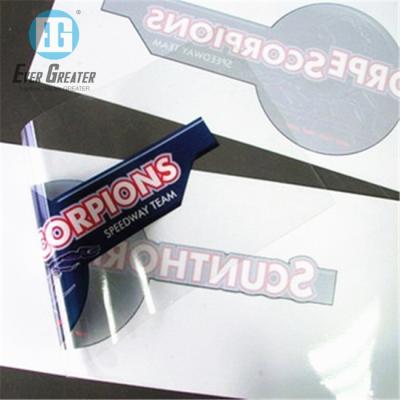 China Decorative Sticker Customized Printing Waterproof Adhesive Clear Transparent Sticker Vinyl Label Sticker for sale