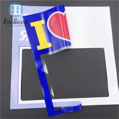 China Decorative Sticker Custom Die Cut Window Clings PVC Sticker Static Cling Stickers for sale