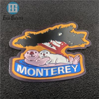 China Decorative Sticker Customized Various Colors 3M Vinyl Adhesive Shiny Sticker for sale