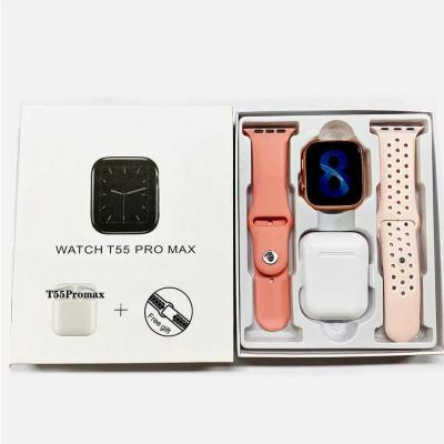 China Smartwatch 2022 t800 ultra t500 dz09 ultra smart watch women x8 max smartwatch pro T55 max pro Wifi ultra watch with Tws earphone for sale