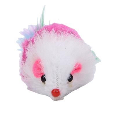 China Cats Tease Pet Chewing Bite Kneading Mini Soft Mouse Toys Cat Toy Mouse for sale