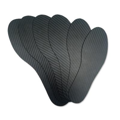 China Customized Carbon Fiber Plate Shoe Insoles Sport Insoles for Optimal Performance for sale