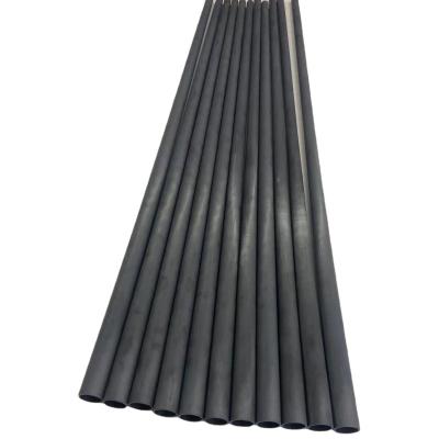 China 66% C Content 1.6mm Carbon Fiber Pool Cue with Tapered Tube and Abrasion Resistance for sale