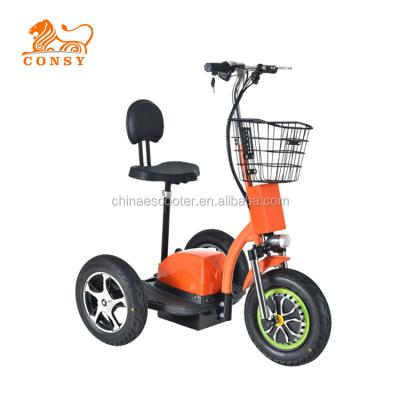 China ES04D 500W 48V 20AH 16inch 16 inch CE 3 wheel roadpet ginger mypet electric scooter for sale