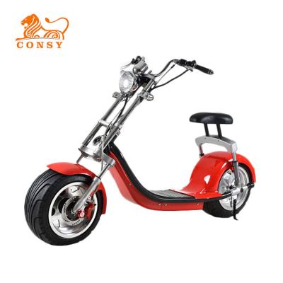 China High Quality Aluminum Alloy Carbon Fiber Electric Scooter ES9001 60V 12AH Lithium/20AH 2 Seat for sale