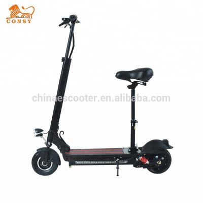 China 2018 newest ES8001A 36v 10.4ah 350W top selling electric scooter in India 10inch for sale