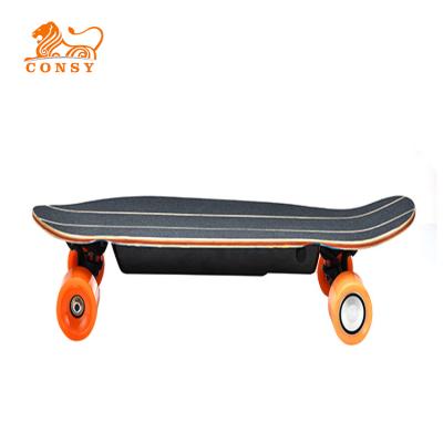 China Single Motor 70mm Wooden S70 100W 24V 2.6AH PU Wheels Electric Skateboard for sale