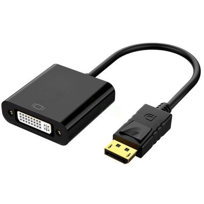 China LAPTOP DisplayPort to DVI Adapter, Gold Plated Male to Female Compatible with Computer, Desktop, Laptop, PC, Monitor, Projector, HDTV for sale