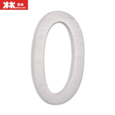 China Winland Durable House Number Letter Magnet Sign Number Plate Sign Plate With Sticker for sale