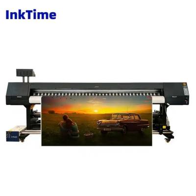 China 1.8m double dx5 print head inkjet printer price advertising tarpaulin indoor outdoor ecosolvent advertising printer for sale