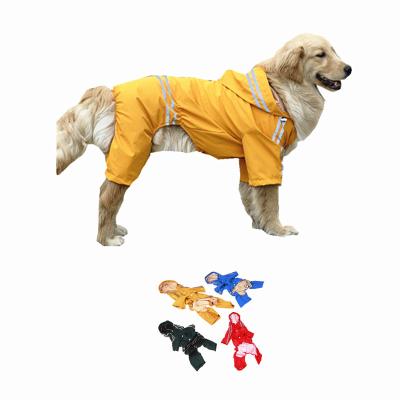 China Customization Wholesale Hot Sale Stocked Large Sizes XXX Clothes Dog Clothes Most Dog Sizes Overalls Raincoat for sale