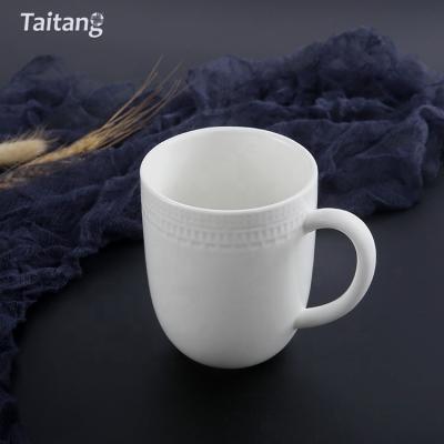 China Sustainable Coffee Cup And Saucer Set Reusable Mug Cup Ceramic Coffee for sale