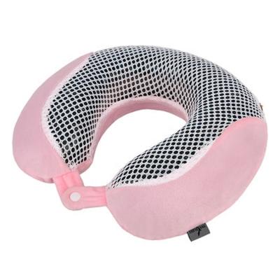 China Summer PORTABLE Wholesale Cool Gel Car Travelsky Neck Support Soft Travel Memory Foam Pillow for sale