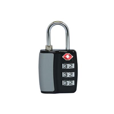 China Customized Zinc Alloy Custom 3 Combination Luggage Lock tsa007 Travel TSA Password Digital Luggage Lock for sale