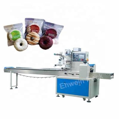 China Semi Automatic Food Factory Price Bread Cookie Donut Packing Machine for sale