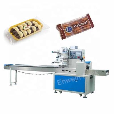 China Food Cookies in Tray Flow Packing Machine ENWEIN PACK maker for sale