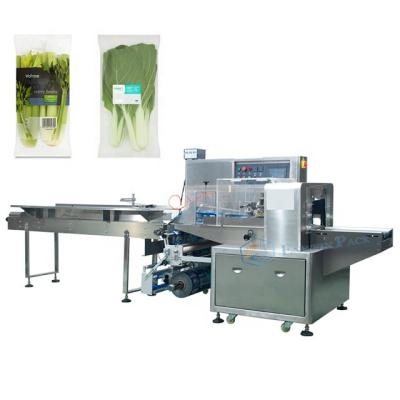 China Automatic Food Fresh Vegetable Spinach Packing Machine Price for sale