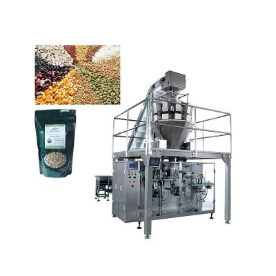 China Food Premade Pocket Cookies Fast Speed ​​Granule Green Beans Packing Machine for sale