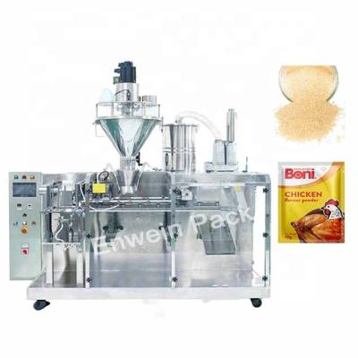 China Premade Bags Horizontal Packing Machine Mini Doypack Machine For Chicken Essence Powder Premade Pouch Seasoning Packing Machine for sale