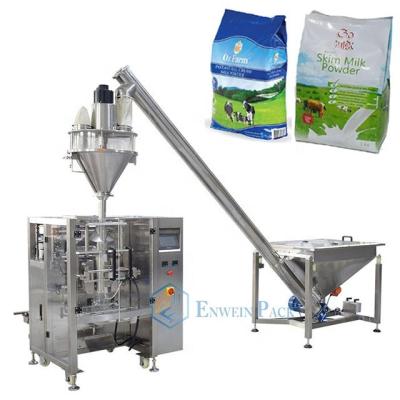 China Instant Food Milk Powder Packing Machine For Quad Seal Bag for sale