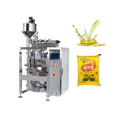 China Food CE Certificate Automatic Liquid Cooking Oil Pouch Filling Packing Machine Price for sale