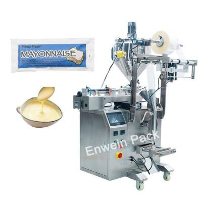 China Good Reputation Vertical Mayonnaise Food Mayonnaise Packing Machine Liquid Packing Machine for sale