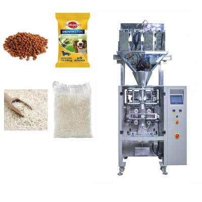 China Food Pellet Production Line Automatic Easy Setting Rice Packing Machine for sale