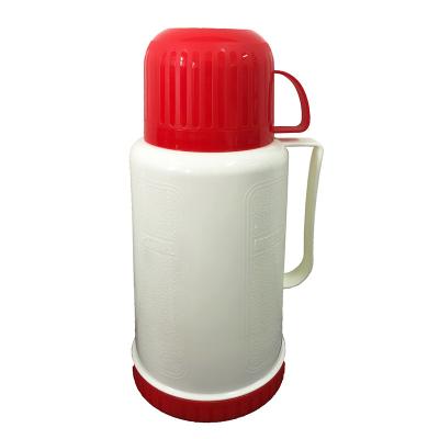 China 1.2L Factory Sustainable Glass Refill Termos Plastic Thermal Thermos Vacuum Flask For Coffee Hot Cold Water for sale