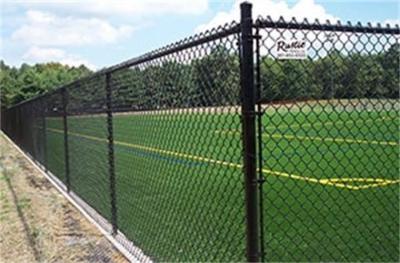 China Galvanized Black Color 0.9m Diamond Mesh Fence for sale