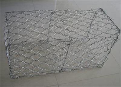 China Galvanized 60*80mm Gabion Wire Mesh For Retaining Wall for sale