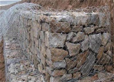 Chine Trou hexagonal aucune cage de Gabion d'acier de feuille de plastique de rouille à vendre