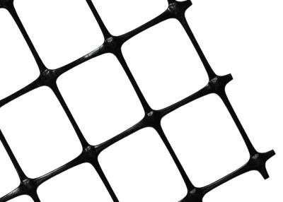 China Road Retaining Walls Biaxial Plastic Geogrid Anti Cracking for sale