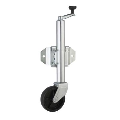 China High Quality Plastic Trailer Jack Trailer Parts Wheel 800lbs for sale