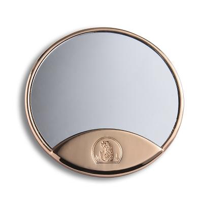 China Cheap lighted pocket mirror 2021 mini gold small top decorative compact mirror sales for sale