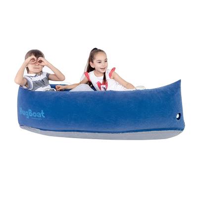 China Hybrid Type Inflatable Bed Dollhouse Inflatable Boat Indoor Children Assembling Play Kids Inflatable Sofa for sale