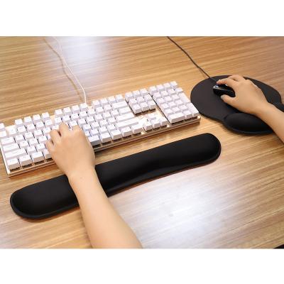 China With Lightweight Computer and Laptop Wrist Rest Support Non-Slip Protective Wrist Rest Support Keyboard Mouse Pad for sale