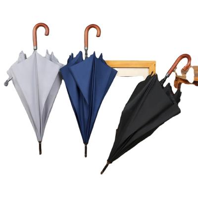 China YaQi Custom Printed Textured Promotional Straight Umbrella With Your Logo for sale