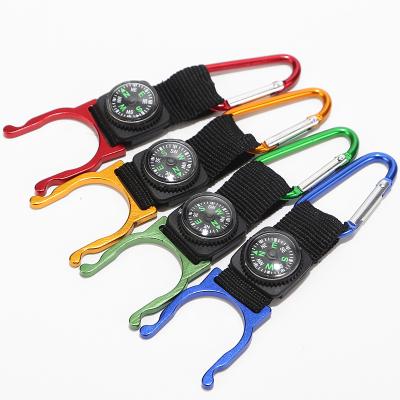 China Outdoor camping hiking metal outdoor loop water bottle camping YaQi equipment circular carabiner for sale