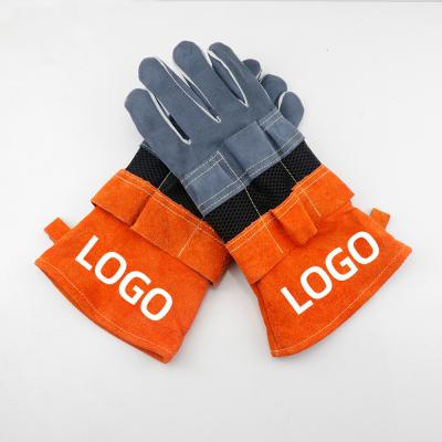 China Outdoor High Temperature Insulation Protective Gloves Children Cooking Gloves BBQ BBQ Camping Tools Anti-scald Gloves for sale