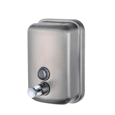 China Foam Soap Dispenser VANNSOO Factory Bathroom SS Wall Mount Dispenser Set Bathroom Soap Dispenser for sale