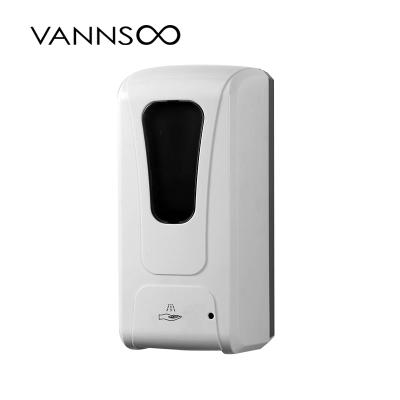 China Office Hospital Airport Hospital Hotel Double Soap Dispenser VANNSOOO Touchless Soap Dispenser Sensor Automatic Soap Dispenser for sale