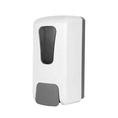 China Foam Wall Mounted Liquid Soap Dispenser VANNSOO 1000ml Spray Foam ABS Plastic Soap Dispenser for sale