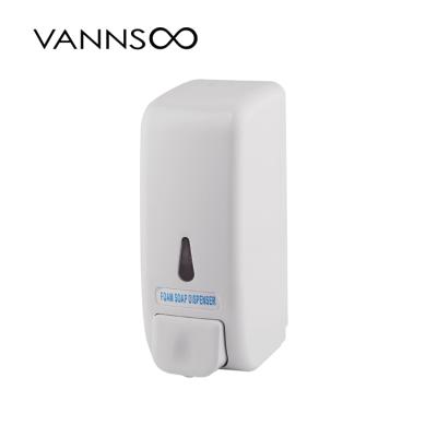 China High Quality Foam Soap Dispenser ABS Plastic Refillable Wall Mount Soap Dispenser Hotel Manual Liquid Soap Dispenser for sale