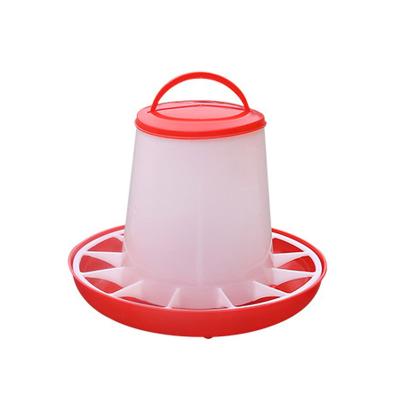 China Metal/plastic handle 1kg 2KG 3kg, 6kg, 8kg, plastic animal drinkers and poultry chicken feeders for sale