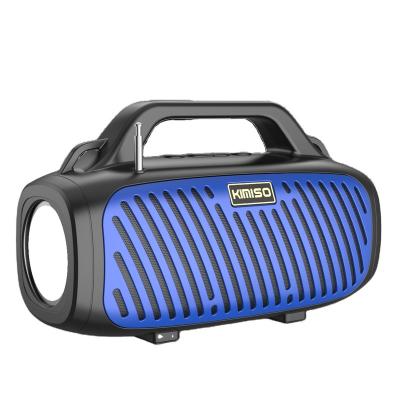 China KMS-810 KIMISO LED Portable Wireless Karaoke Speaker Blue Tooth Speaker Player for sale