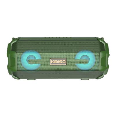 China Hot Selling Wireless Waterproof Wireless Speaker KMS-205 KIMISO Blue Tooth Speaker Set Card Audio Outdoor Mini HiFi Portable Speaker for sale