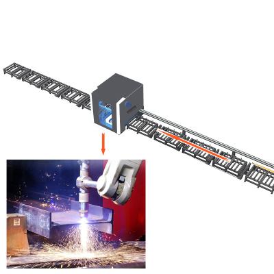 China H Beam Cutting 120A 200A 300A 5-Axis CNC Flame Plasma Cutting Machine For Steel Pipe Tube Round Square H Beam Angel Beam I-beam for sale