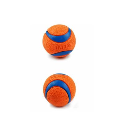 China 2019 Sustainable Weight 100g Fun Dog Chew Rubber Ball Pet Toy for sale