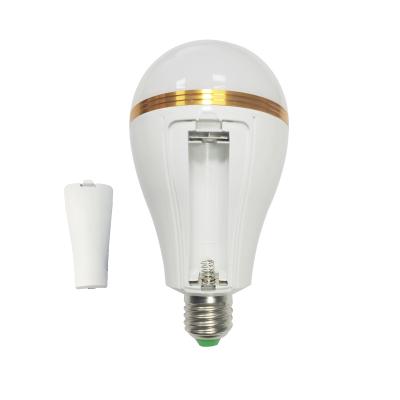 China Indoor Lighting Smart Rechargeable Emergency Led Bulb E27 B22 Indoor Home Lighting For Night Market for sale